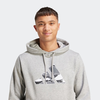 ADIDAS SPORTSWEAR Athletic Sweatshirt in Anthracite / Graphite / mottled grey / White, Item view