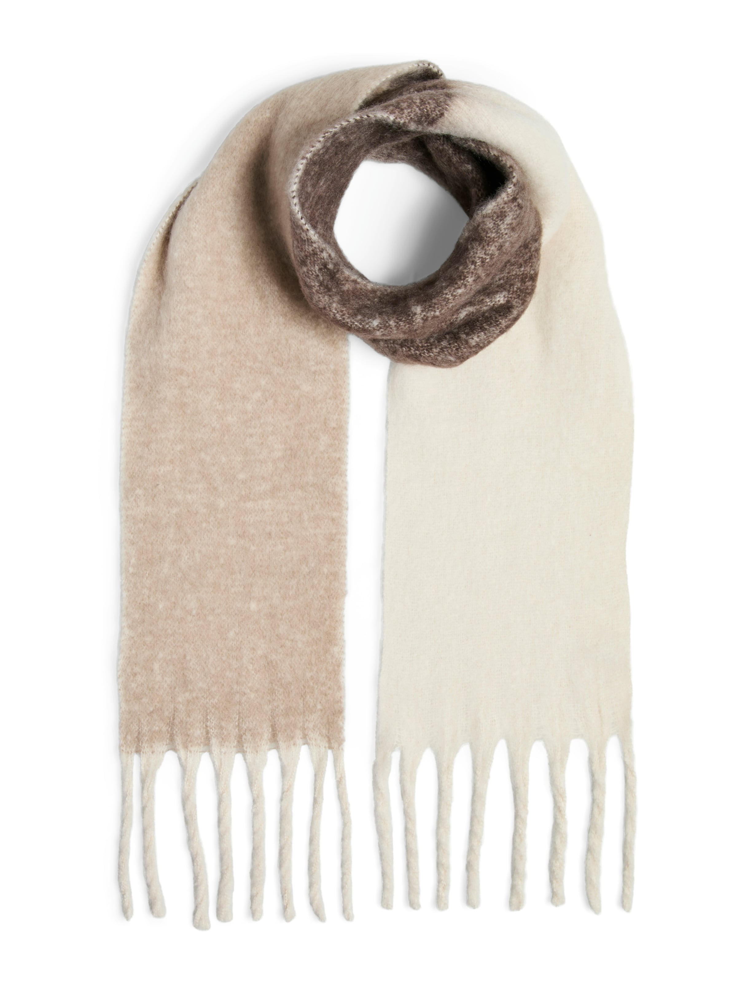 PIECES Schal 'BEA' in Beige: Vorderseite