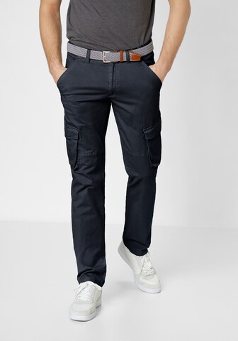 REDPOINT Regular Cargo Pants in Blue: front