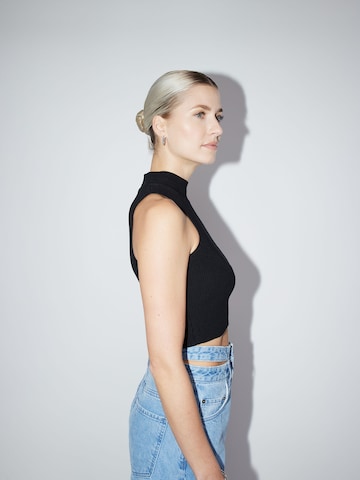 LeGer by Lena Gercke Knitted Top 'Julie' in Black