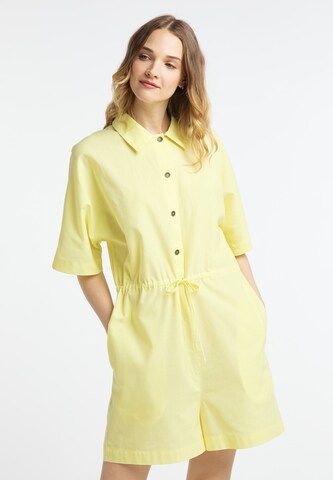 DreiMaster Vintage Футболка в Желтый: спереди