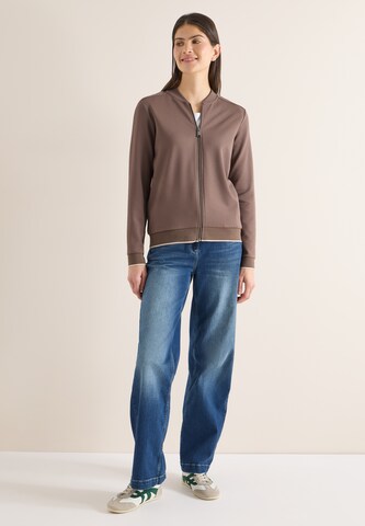 CECIL Sweatjacke in Grau