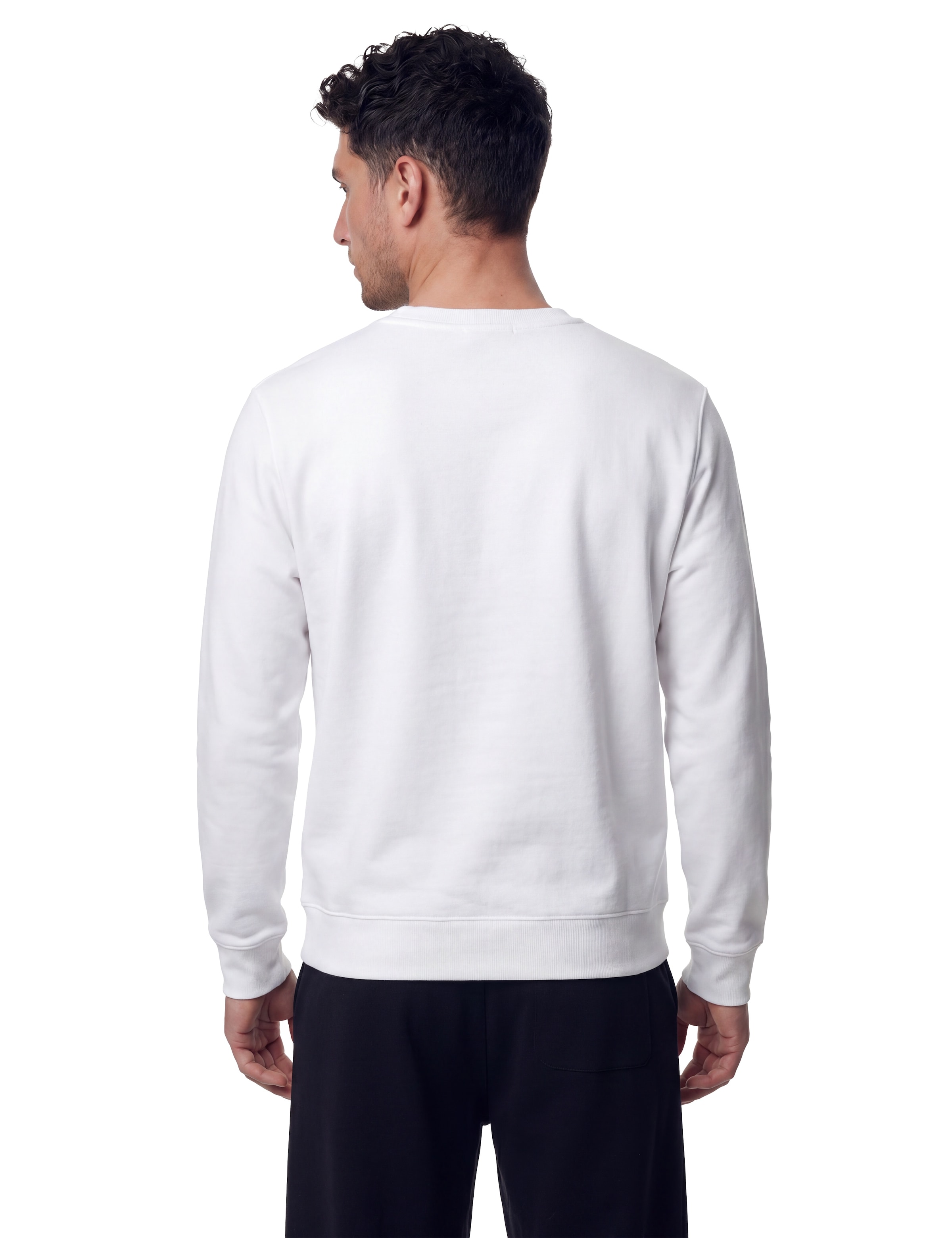 GUESS - Sweatshirt 'Audley' em branco