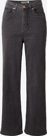 Sublevel Zvonové kalhoty Džíny – černá: přední strana