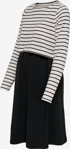 Only Maternity - Vestido 'OLMKaylee' en negro: frente