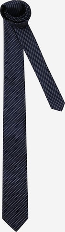 Cravată de la Calvin Klein pe albastru: față