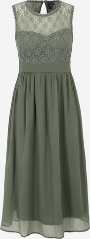 Vero Moda Petite Koktejlové šaty 'MIA' – zelená: přední strana