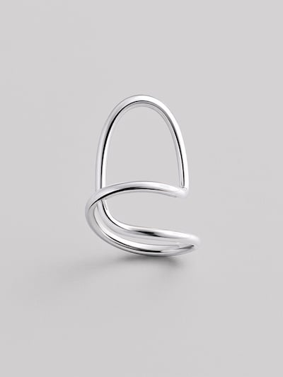 REYTEL Ring 'CONTOUR' in 47 in Silver, Item view