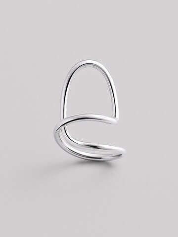Bague 'CONTOUR' REYTEL en argent : devant