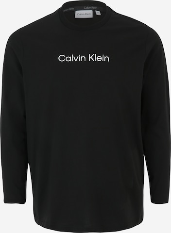 Calvin Klein Big & Tall Shirt in Grijs: voorkant