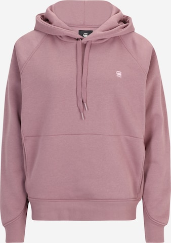 Sweat-shirt 'Premium core 2.0' G-Star RAW en violet : devant