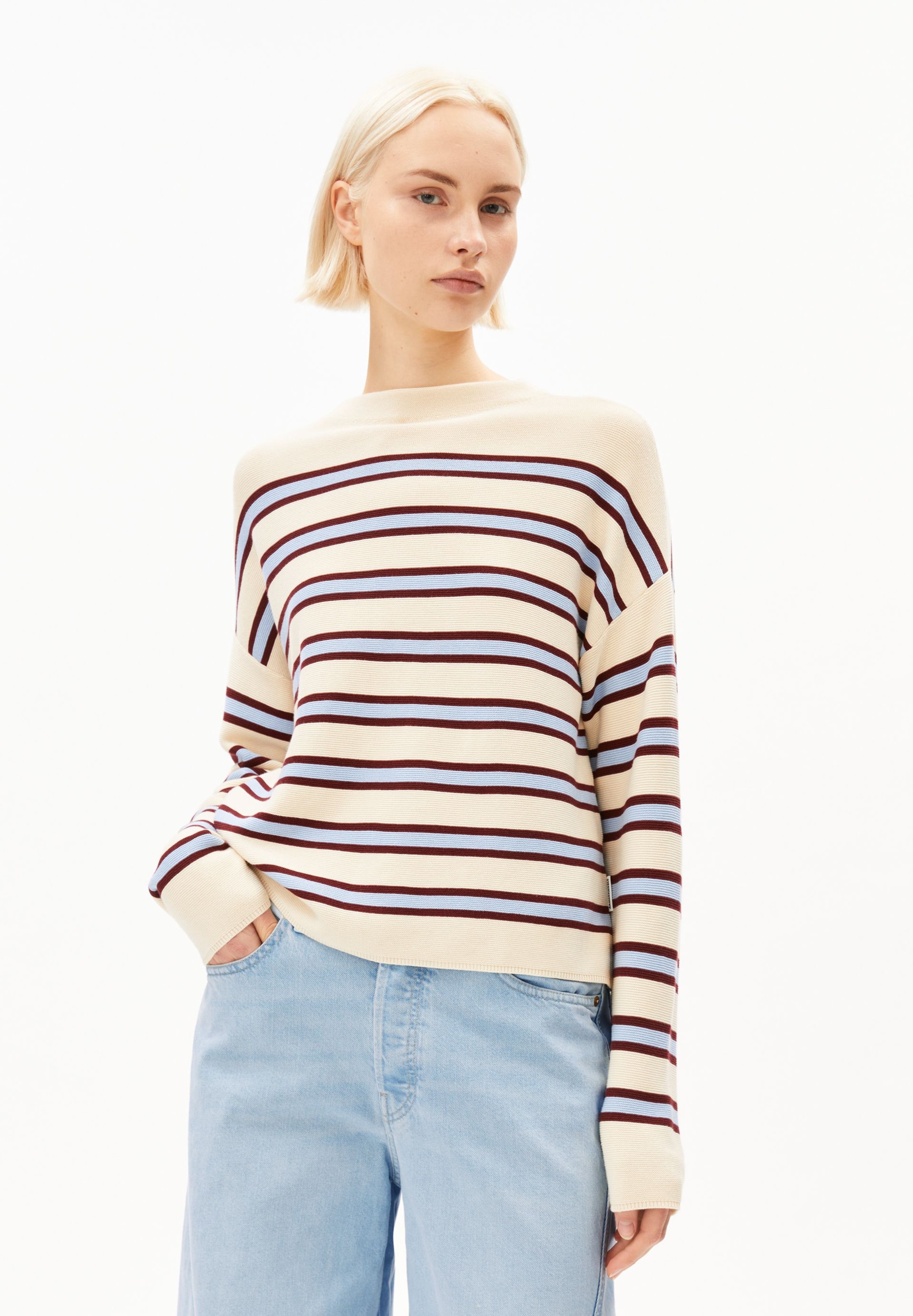 ARMEDANGELS Pullover 'Merinaa' in Mischfarben: Vorderseite