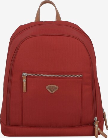 Jump Backpack 'Etretat' in Red: front