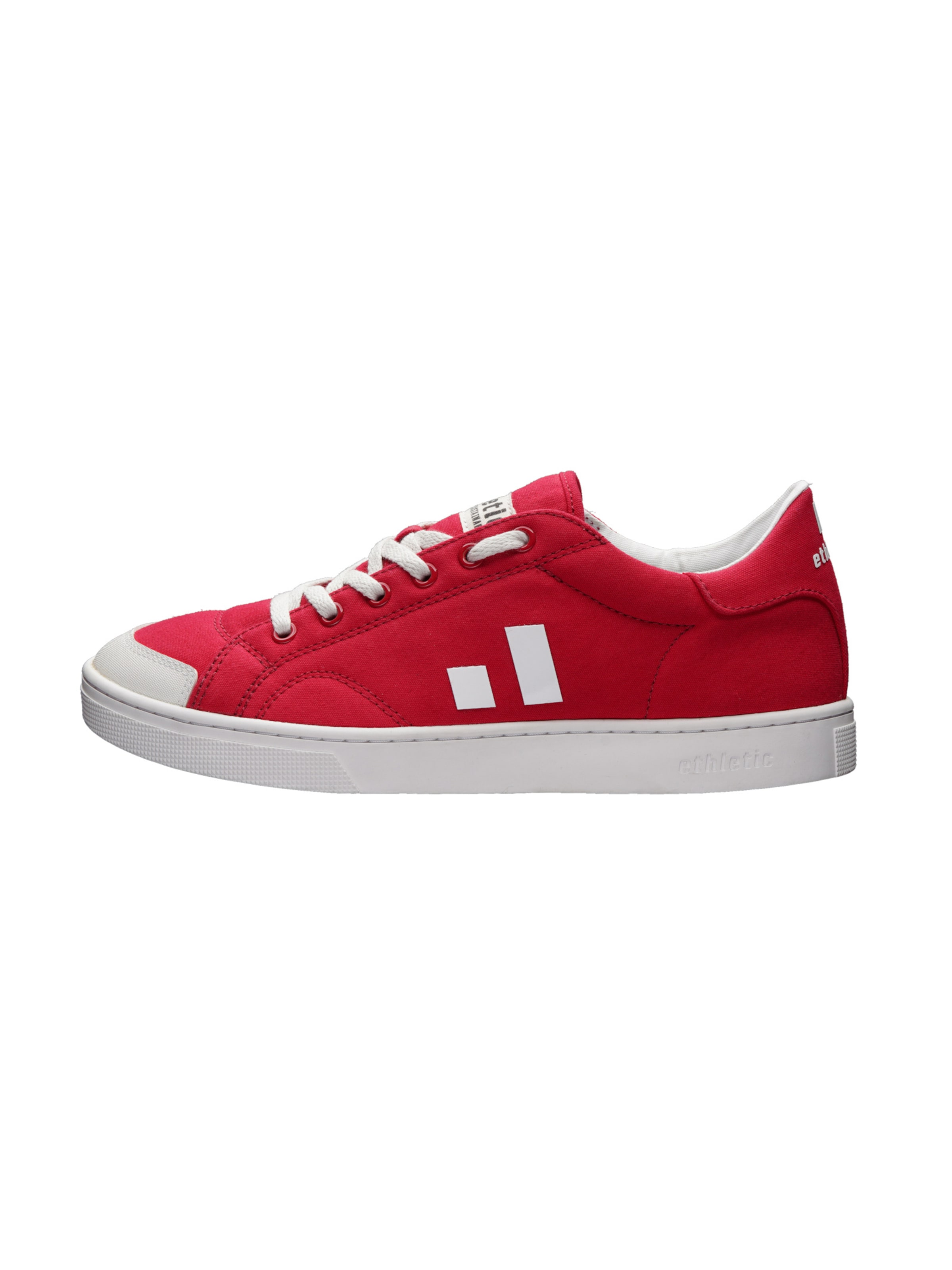 Ethletic Sneakers laag in Rood: voorkant