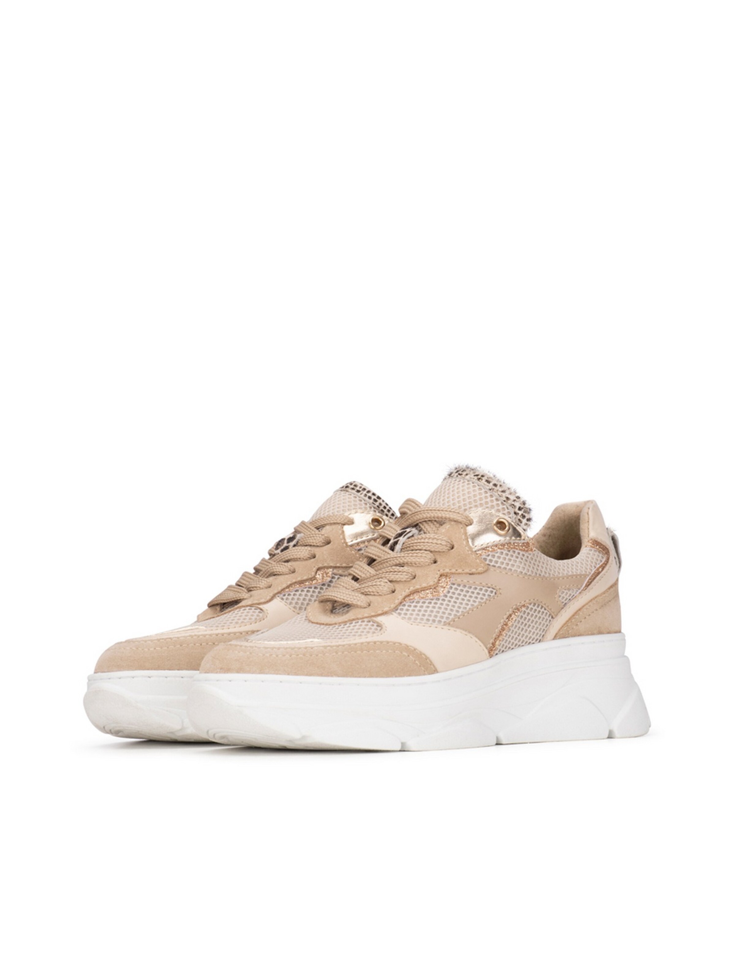 Baskets basses 'Jana' PS Poelman en beige
