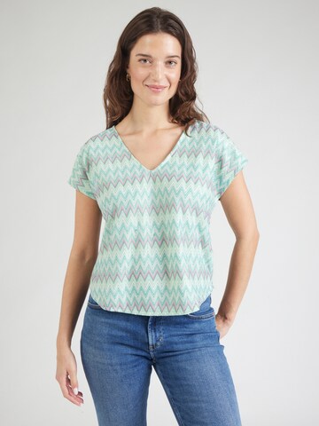 VERO MODA Shirt 'VMDICTE' in Green: front