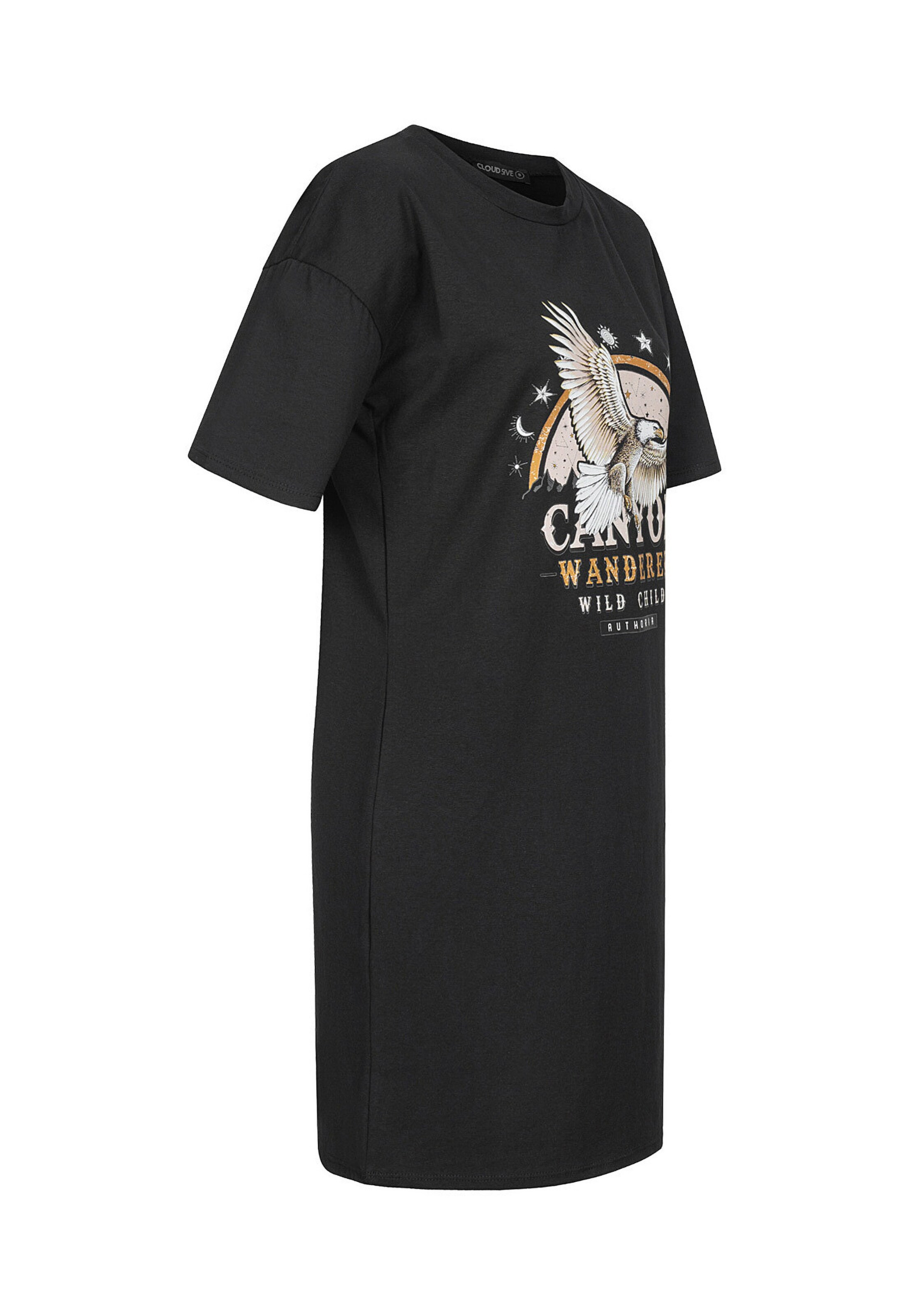 Cloud5ive Kleid in Schwarz