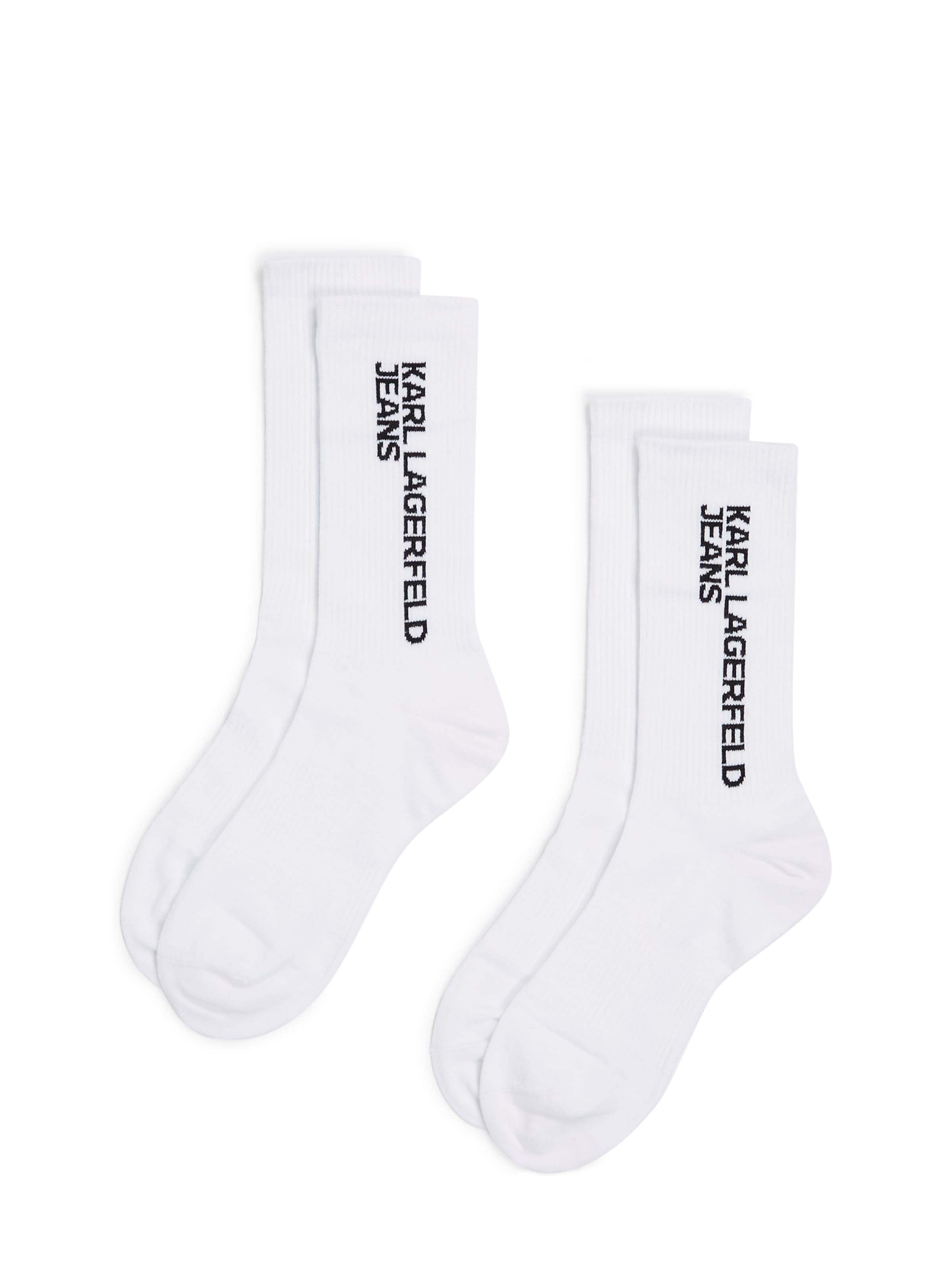 balta KARL LAGERFELD JEANS Kojinės: priekis