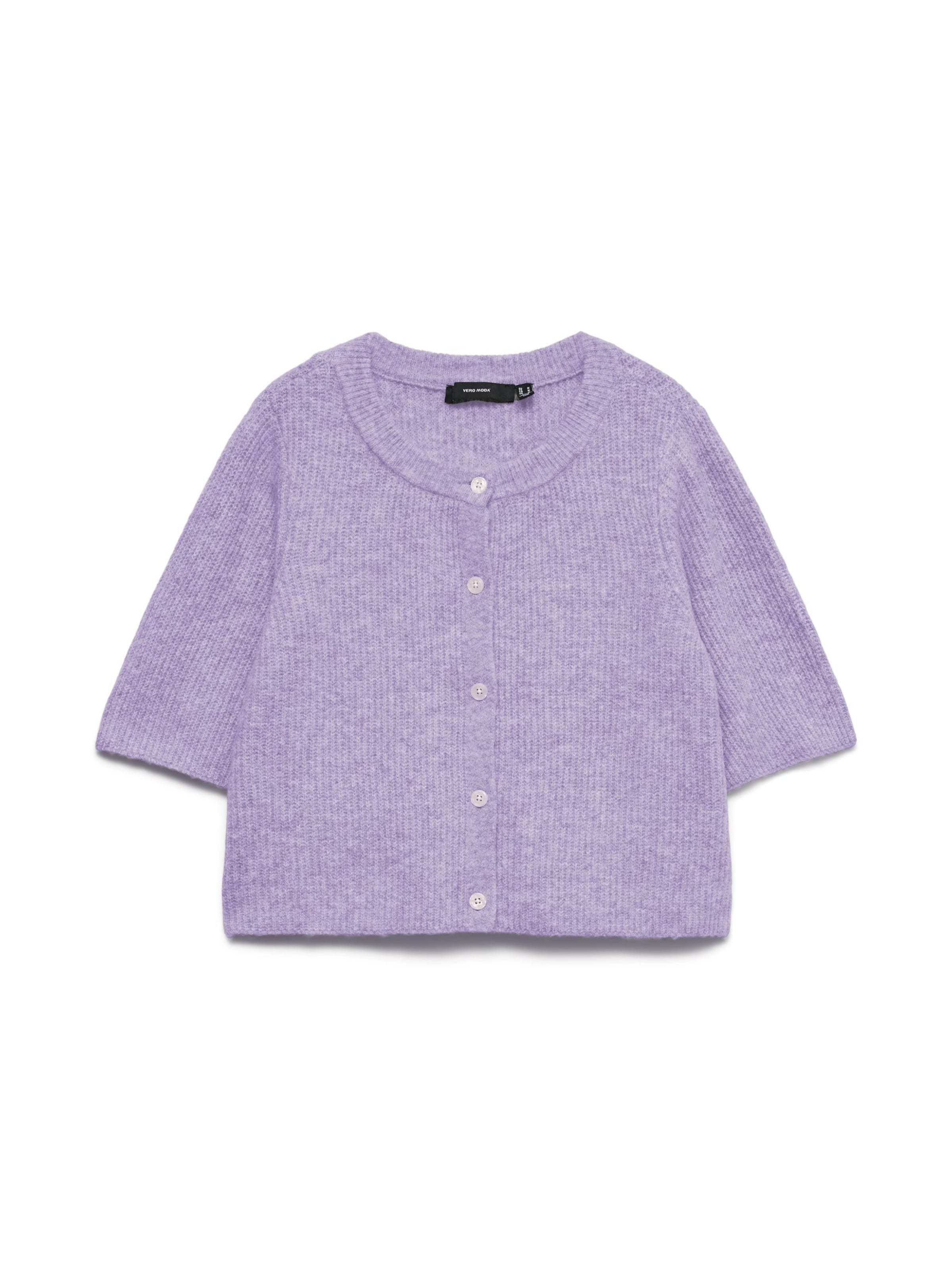 VERO MODA Cardigan 'VMSoffe' i lilla: forside