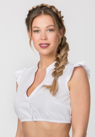 STOCKERPOINT Traditional blouse ' Liza' in White