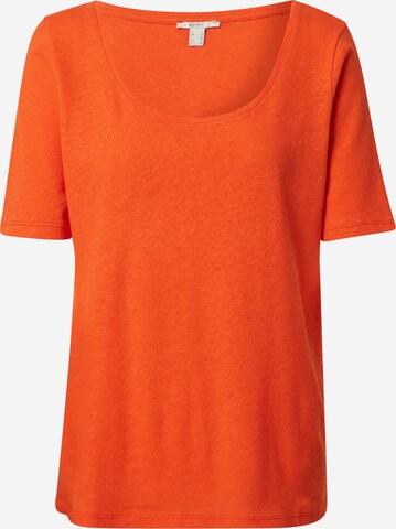 T-shirt ESPRIT en orange : devant