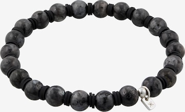 KUZZOI Bracelet 'Lava' in Silver: front