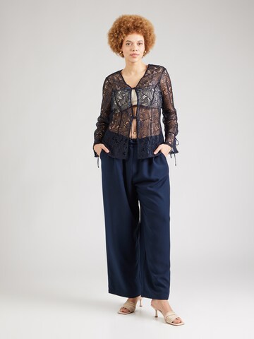 Vero Moda Curve Knit cardigan 'VMCSigna' in Blue