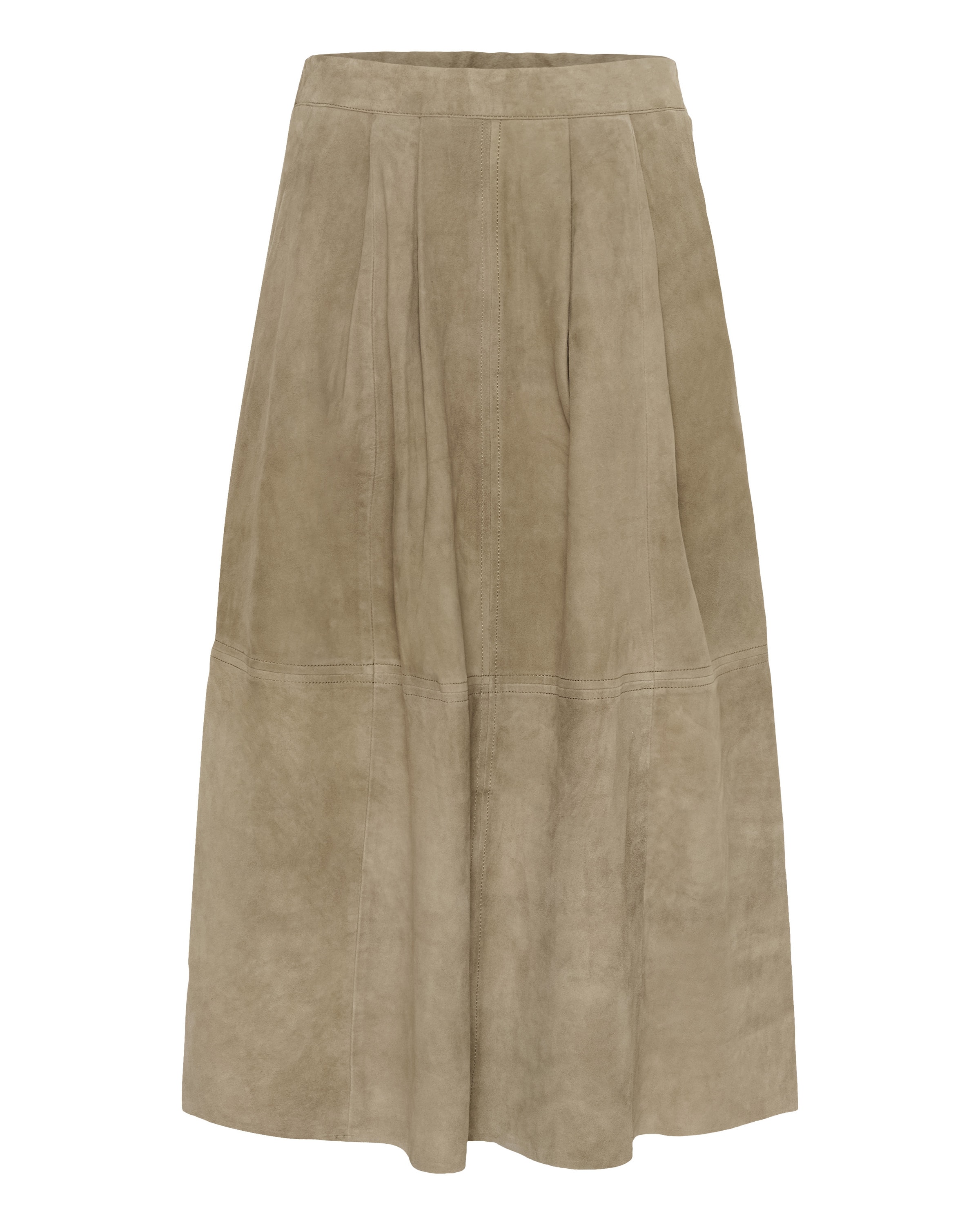 Jupe 'CUannemie' CULTURE en beige : devant