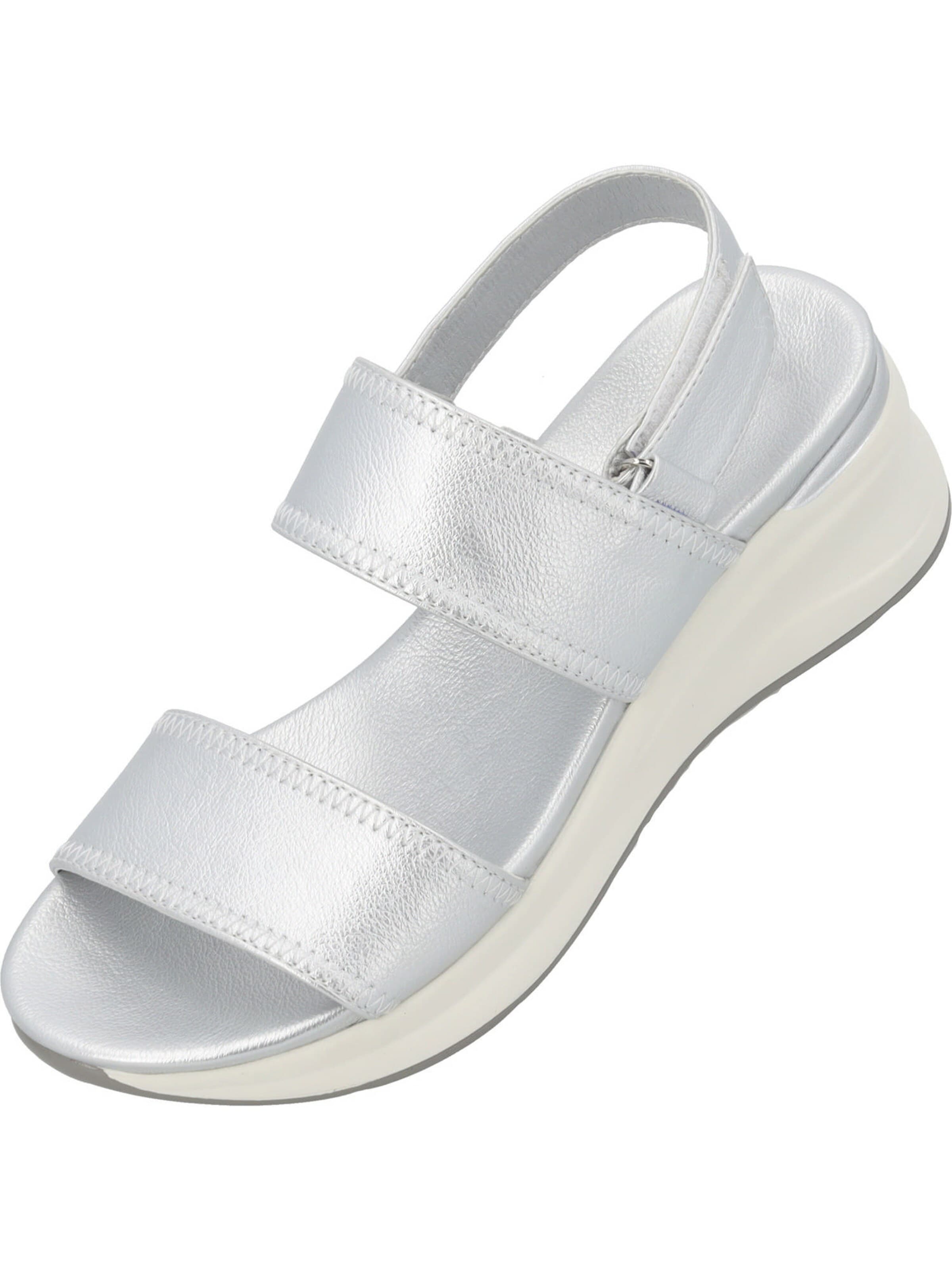 Palado Sandals 'Palado Papifi' in Silver: front