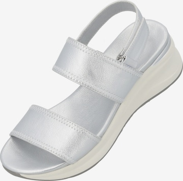 Palado Sandals 'Palado Papifi' in Silver: front