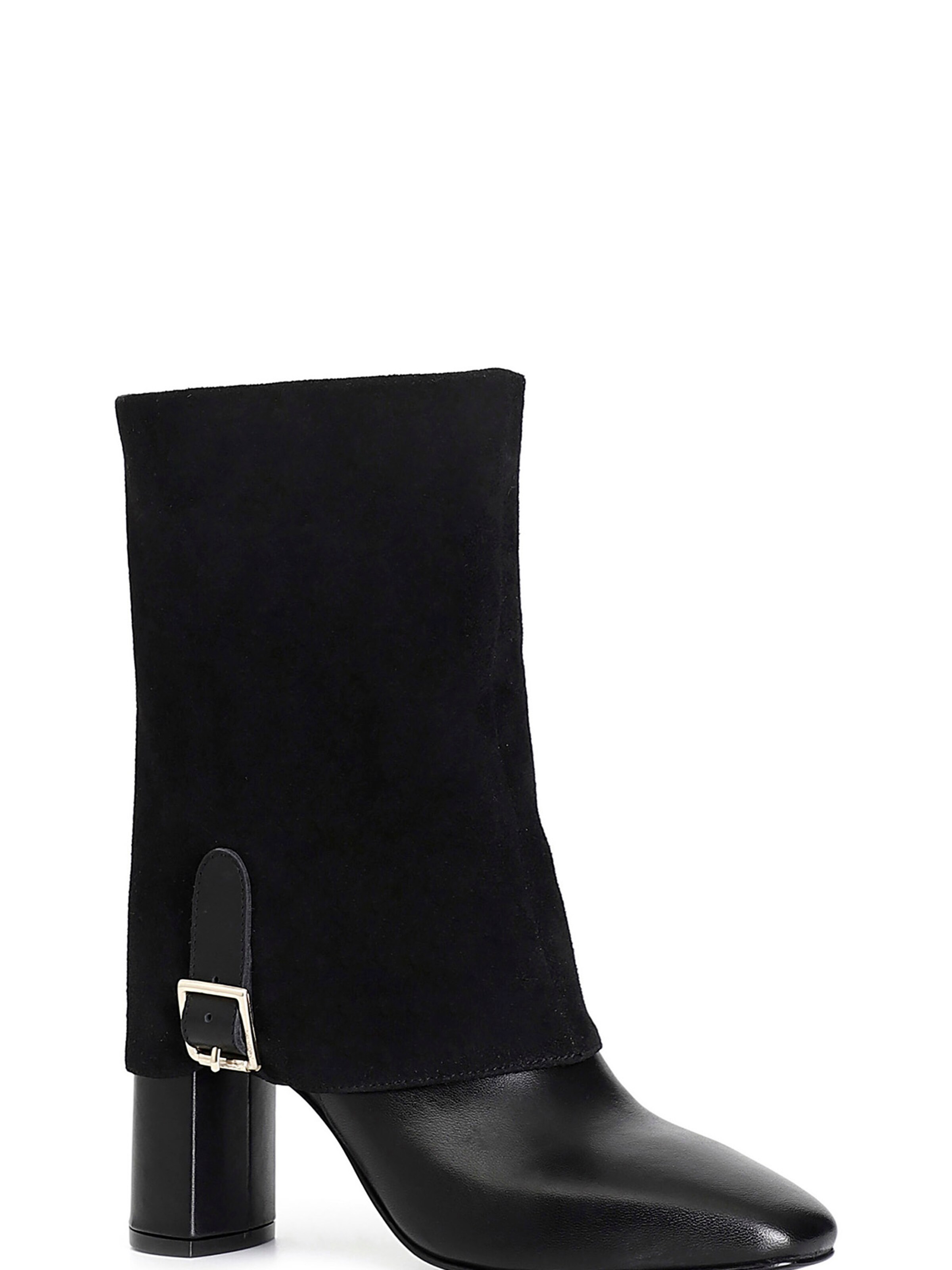 CAFè NOIR Enkellaarsjes in Zwart