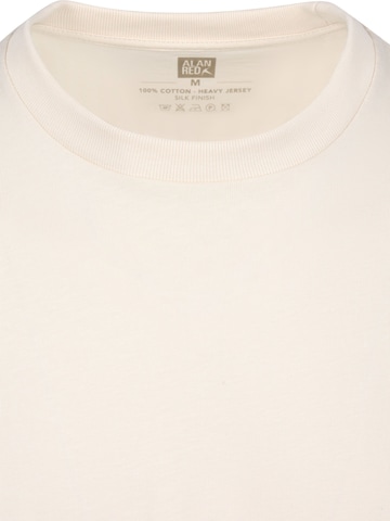 T-Shirt 'Venice' alan red en blanc