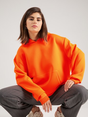 JOOP! Μπλούζα φούτερ σε πορτοκαλί: μπροστά
