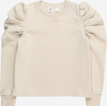 Sweat-shirt GAP en beige : devant