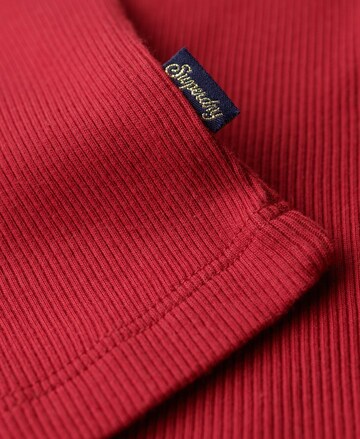 Superdry Top 'Athletic' in Rot