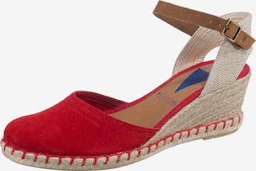 VERBENAS Sandals 'Malena' in Red: front