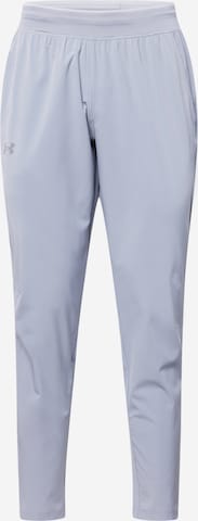 UNDER ARMOUR Regularen Športne hlače | siva barva: sprednja stran