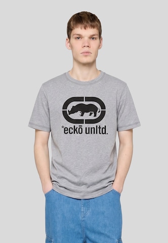 Maglietta 'JohnRhino' di Ecko Unlimited in grigio: frontale