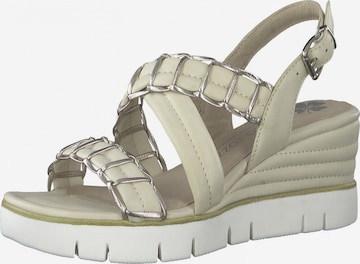 MARCO TOZZI by GUIDO MARIA KRETSCHMER Sandalen met riem in Beige: voorkant