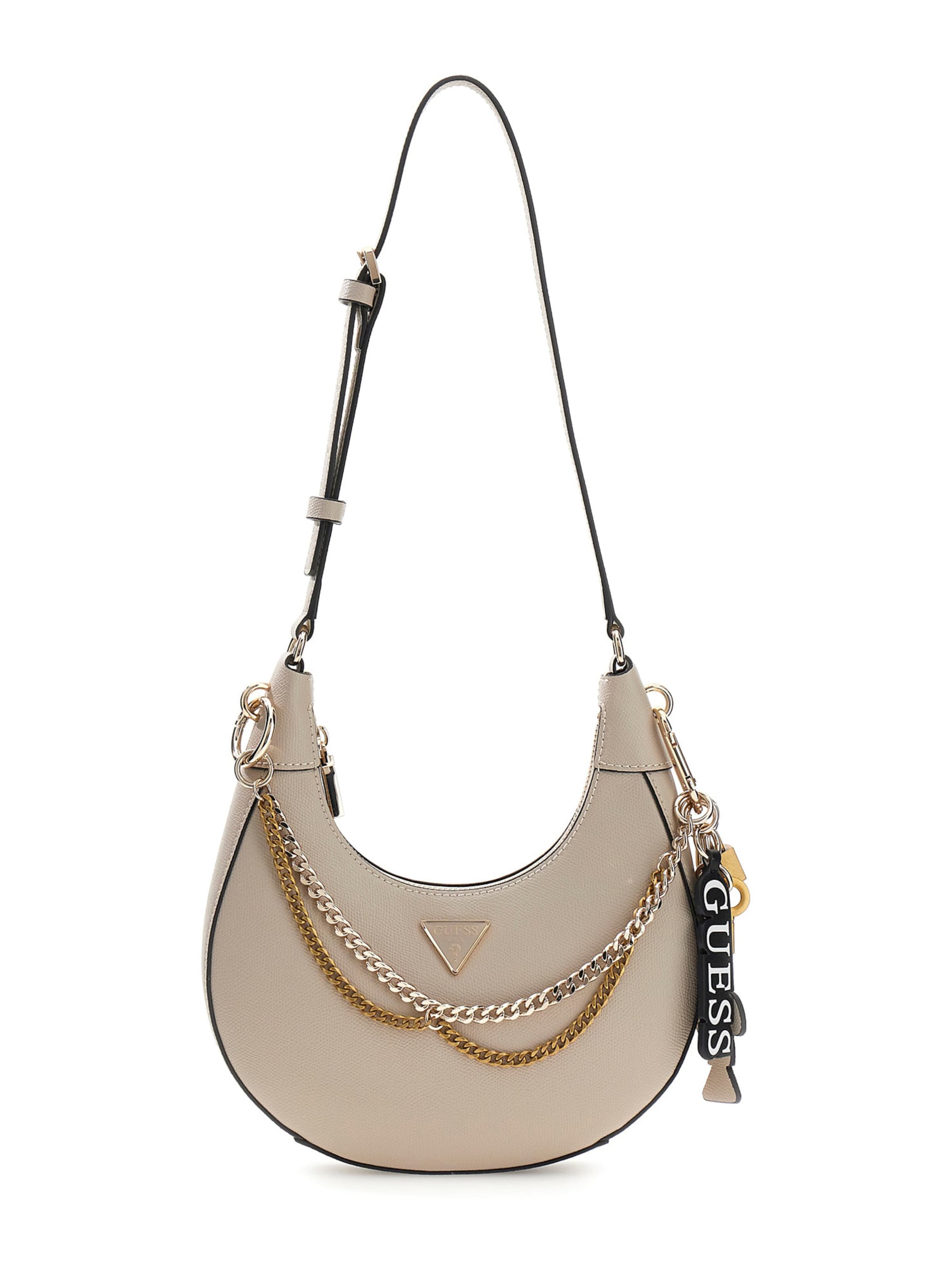 GUESS Shoulder Bag 'DAVINA' in Grey: front