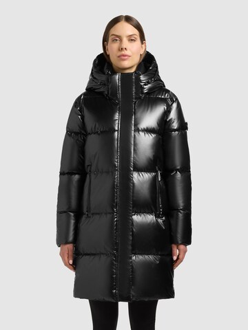 khujo - Abrigo de invierno 'Haya3' en negro: frente