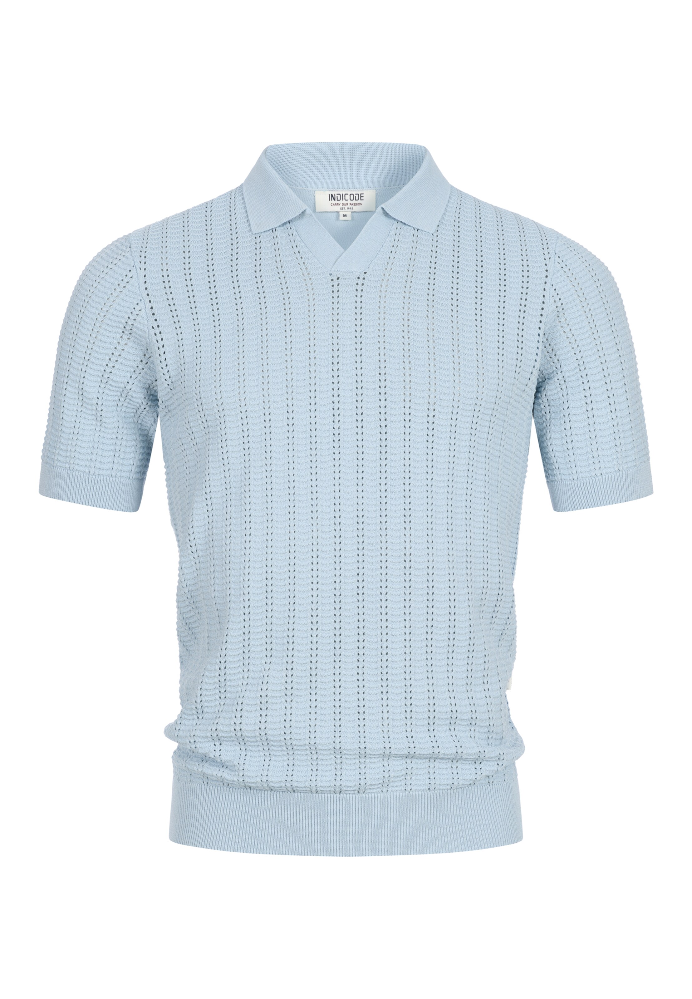 INDICODE JEANS Shirt ' INCystem ' in Blue