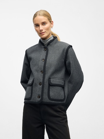 Veste mi-saison 'ISLA' OBJECT en gris : devant