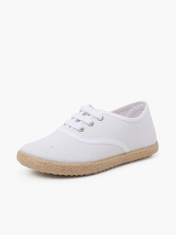Sneaker di Pisamonas in bianco: frontale