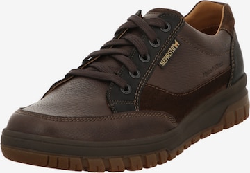 MEPHISTO Athletic Lace-Up Shoes in Brown: front