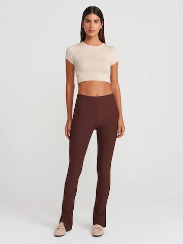 Dilvin Leggings 'Gamaschen'‌‌‌‌‌ in Braun: Vorderseite