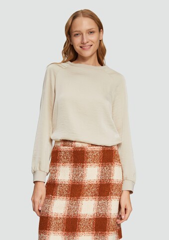 s.Oliver Blouse in Beige: front