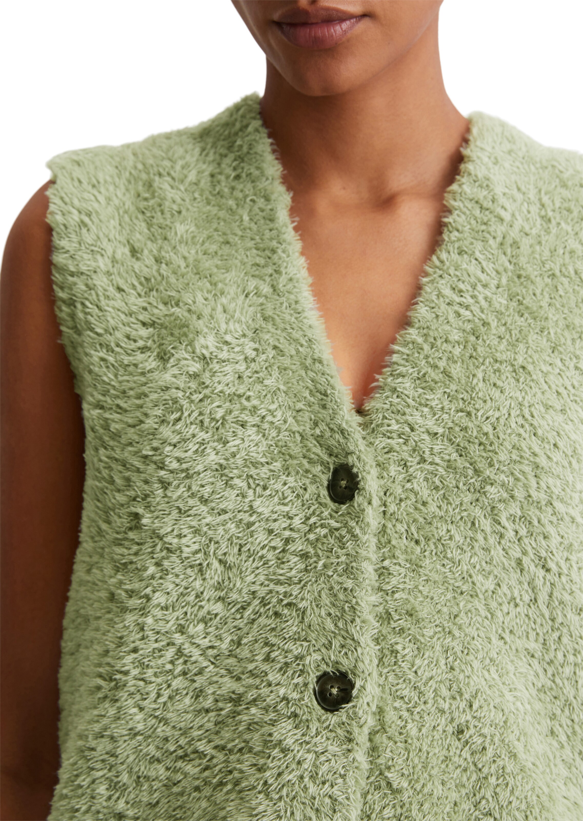 Marc O'Polo Strickweste in Grün