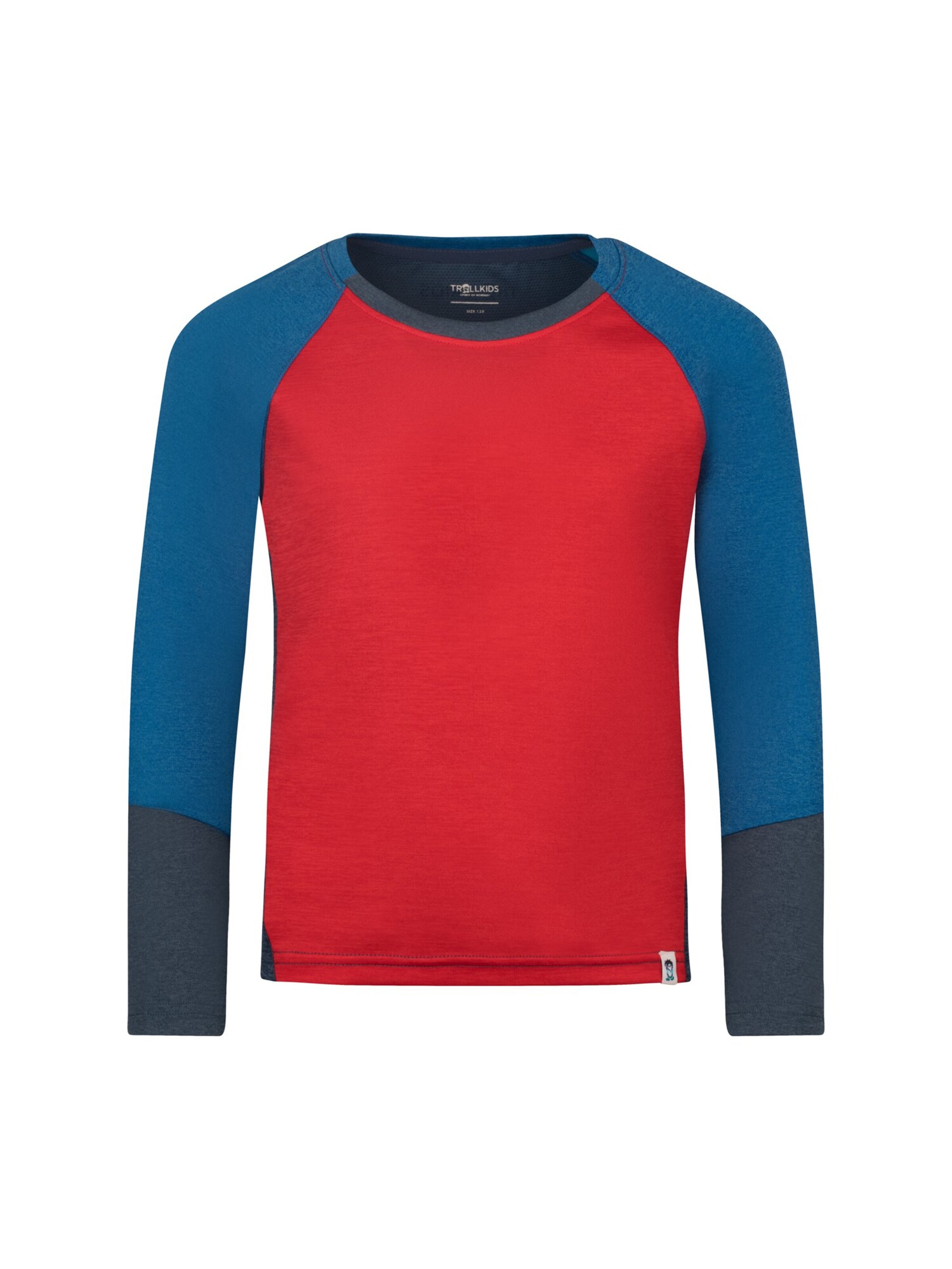 TROLLKIDS Performance Shirt in Red: front