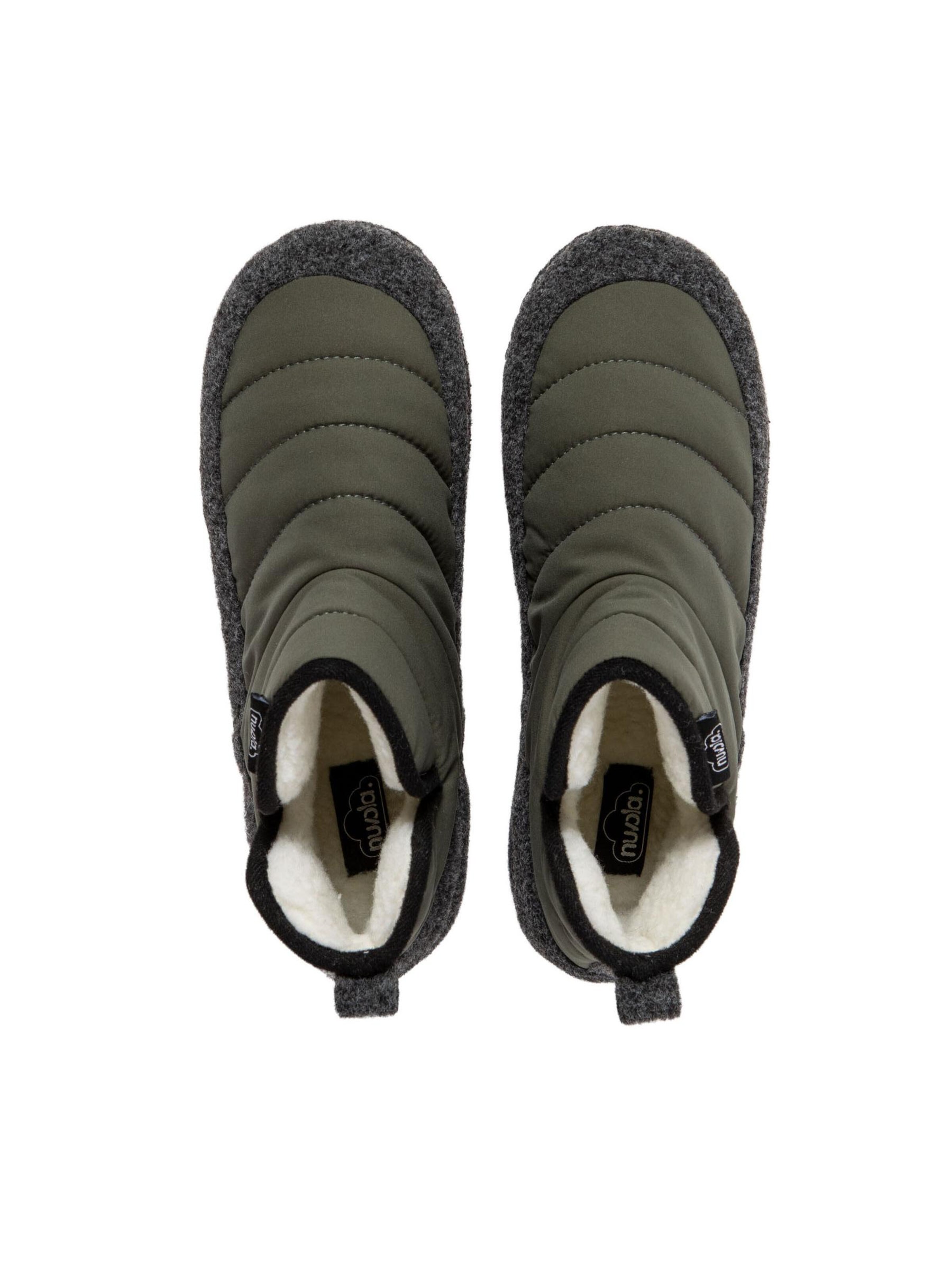 Nuvola. - Zapatillas de casa 'Boot New Wool' en verde